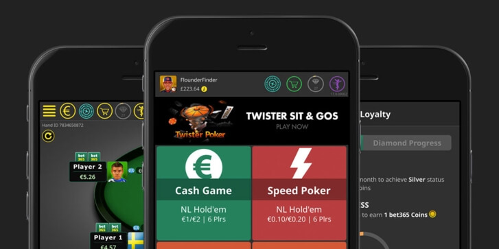 Bet365 mobile poker app